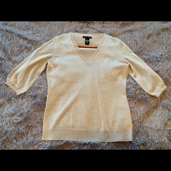 Sweaters | Silver Sparkly Sweater 
